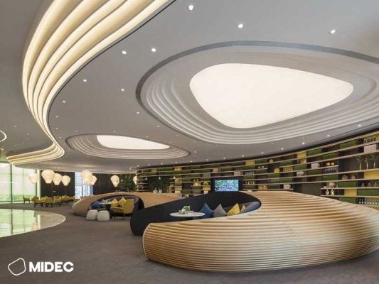 Lưu ý trước khi thi công trần thạch cao lượn sóng